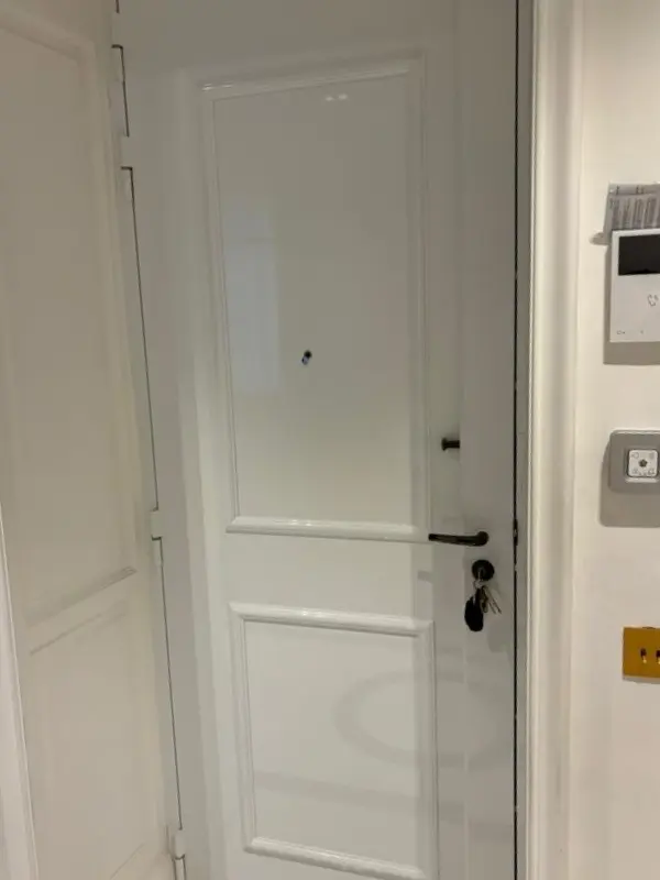 Porte blindée sécurité renforcé aluminium acier finition blindage