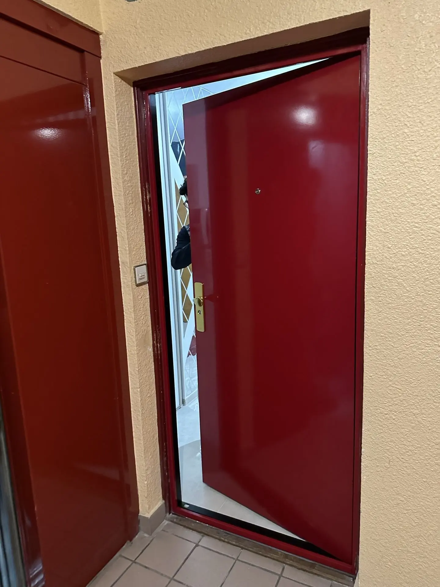 Porte blindée sécurité renforcé aluminium acier finition blindage